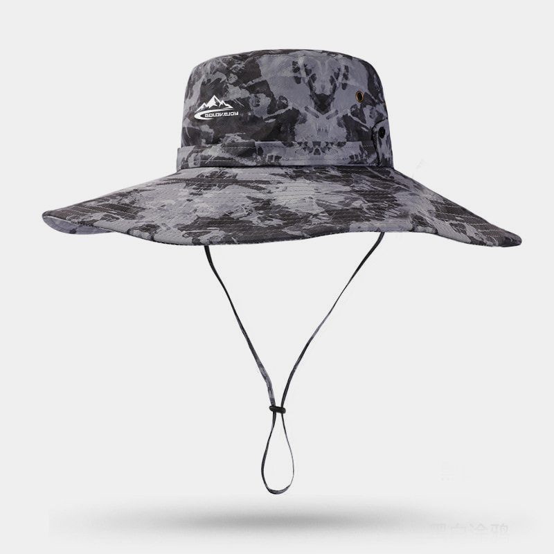 BK00028 Zonnebrandcrème grote dakrandhoed, waterdichte, sneldrogende emmerhoed BK00028 Zonnebrandcrème grote dakrandhoed, waterdichte, sneldrogende emmerhoed