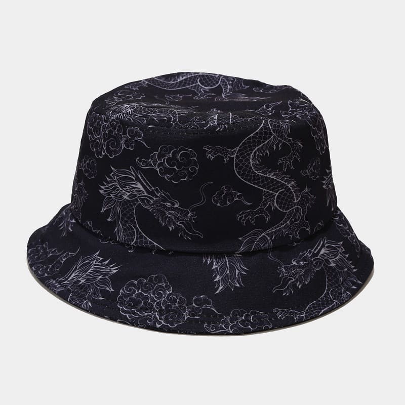 BK00067 Street Fashion heren en dames bedrukte emmerhoed