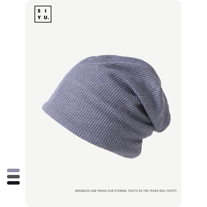 H00049 Mesh herfst- en wintergebreide muts