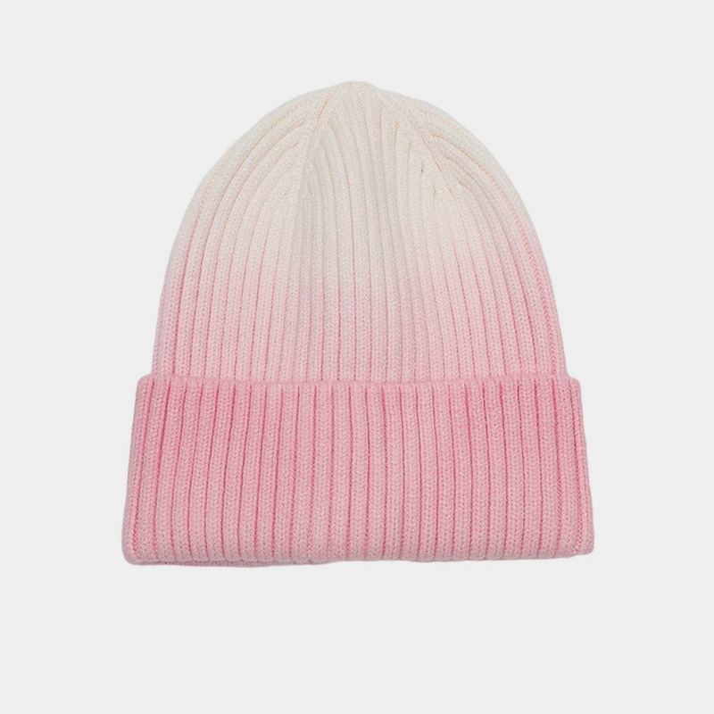 H00063 Tie-dye gebreide herenmutsen voor dames