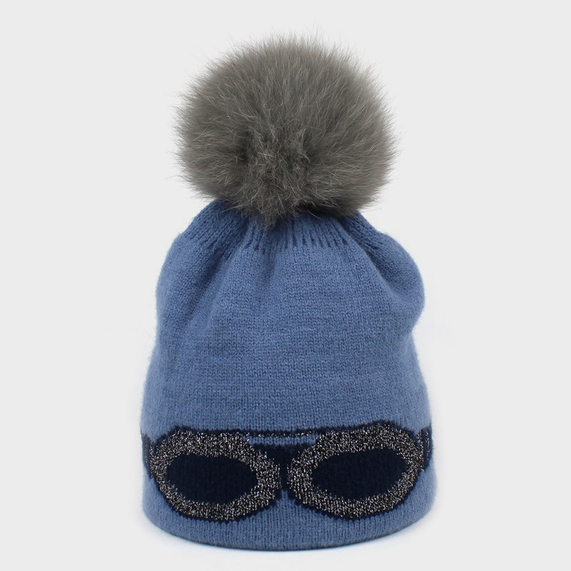 H00095 10% wol 90% geborsteld garen jacquard gebreide muts voor volwassenen H00095 10% wol 90% geborsteld garen jacquard gebreide muts voor volwassenen