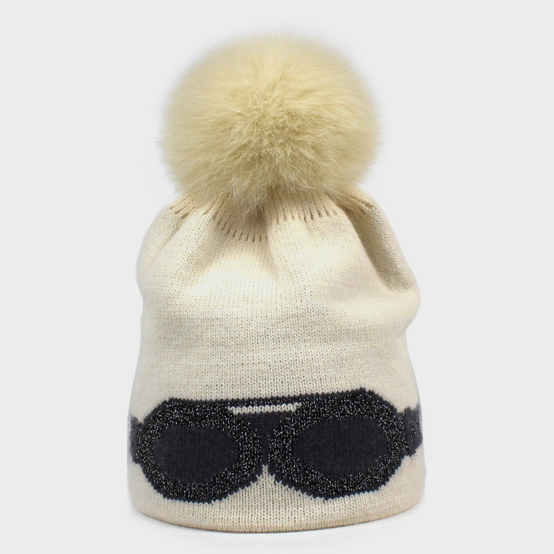 H00095 10% wol 90% geborsteld garen jacquard gebreide muts voor volwassenen H00095 10% wol 90% geborsteld garen jacquard gebreide muts voor volwassenen