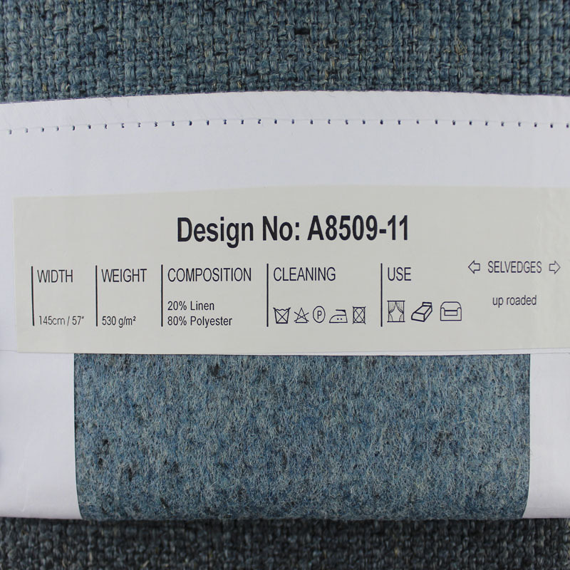 SM-A0034 Bankstof van gemengd polyester en linnen met dikke dichtheid