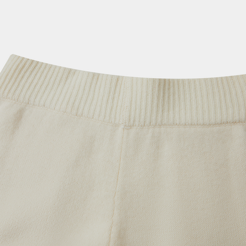 ML2238 Casual gebreide broek met grote zakken en gesmoorde taille ML2238 Casual gebreide broek met grote zakken en gesmoorde taille