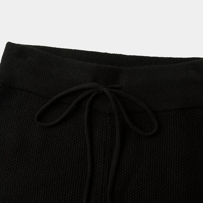 ML2237 Dikke, casual gebreide broek met hoge dichtheid en middelhoge taille ML2237 Dikke, casual gebreide broek met hoge dichtheid en middelhoge taille