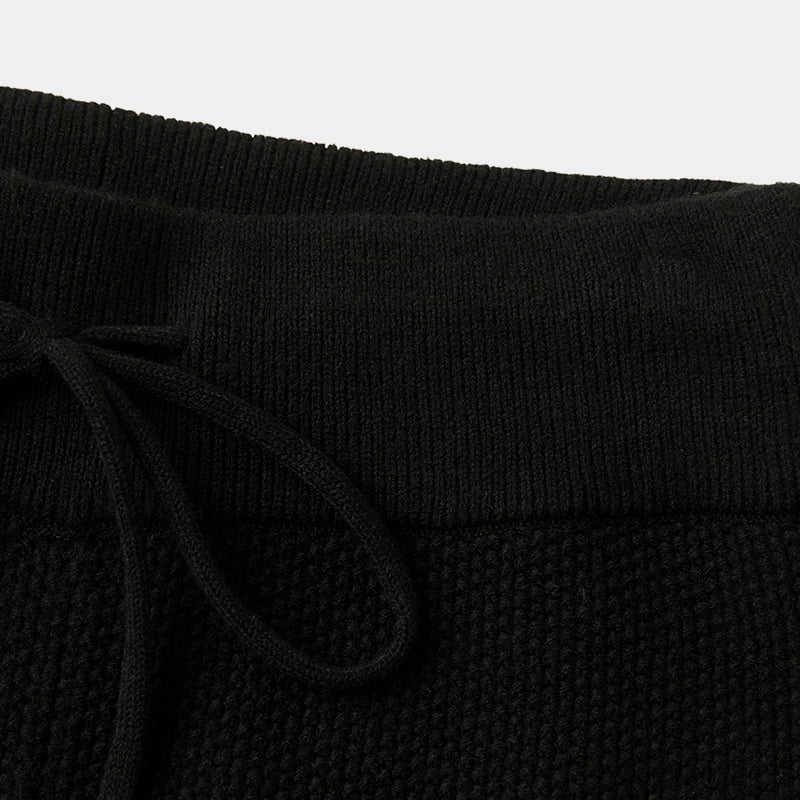 ML2237 Dikke, casual gebreide broek met hoge dichtheid en middelhoge taille ML2237 Dikke, casual gebreide broek met hoge dichtheid en middelhoge taille