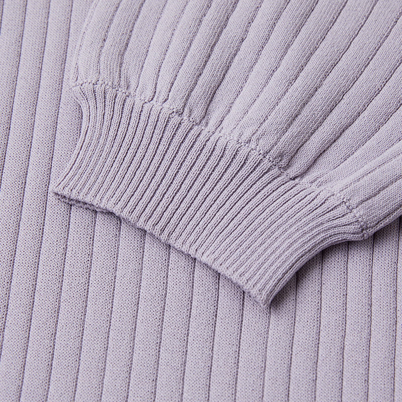 ML2242 Gebreide jurk met verlengde polohals, enkele knop en korte mouwen aan de zijkant ML2242 Gebreide jurk met verlengde polohals, enkele knop en korte mouwen aan de zijkant