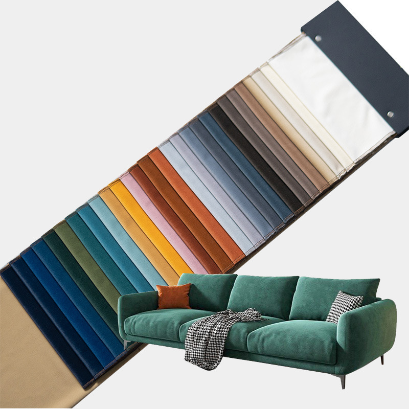 SM-B0014 Prachtige en zachte luxe stijl dikke Nederlandse fluwelen bankstof