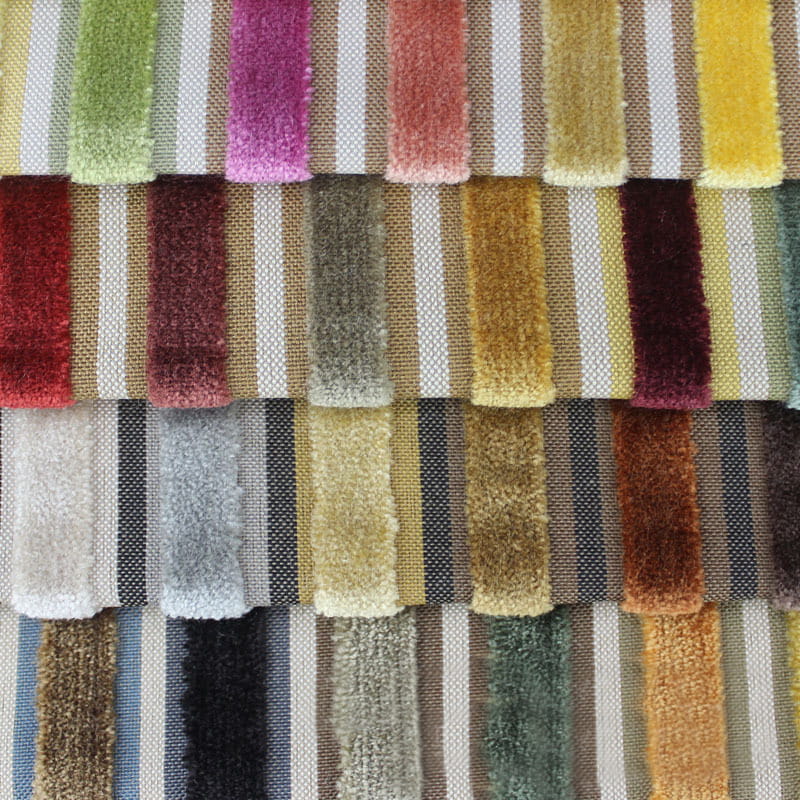 SM-A0017 Geweven jacquard gematteerde fluwelen bankstof
