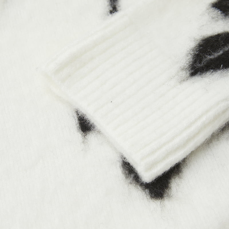 ML2208 Herfst halve coltrui mohairbladwollen trui gebreide trui ML2208 Herfst halve coltrui mohairbladwollen trui gebreide trui