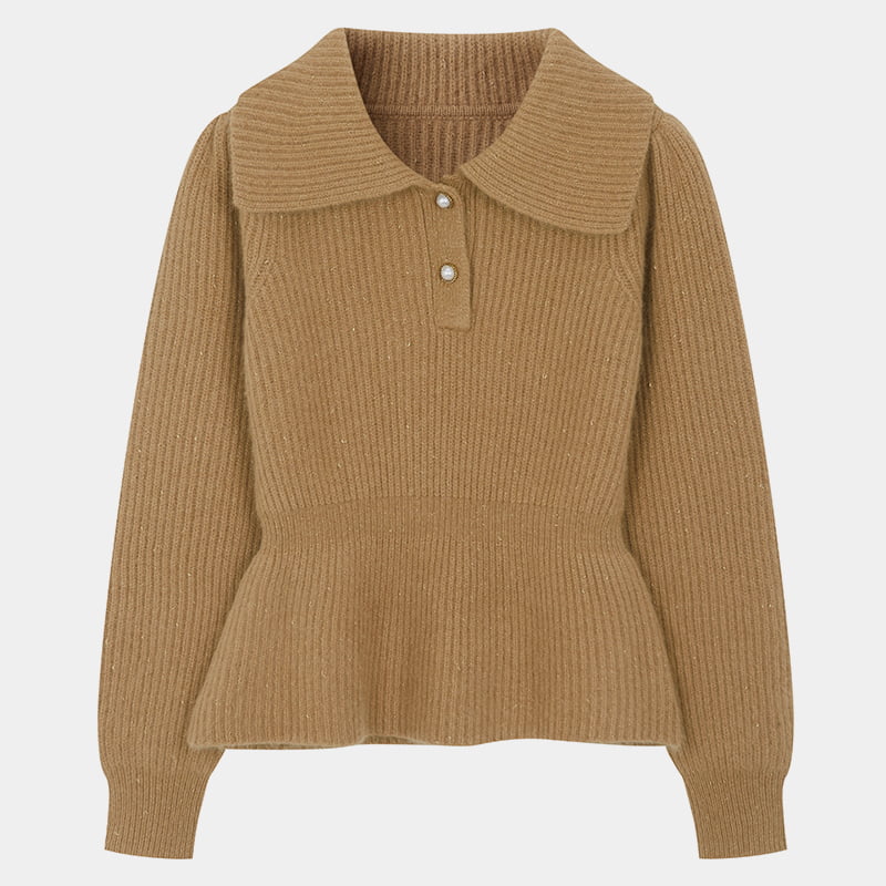 ML2215 Franse taille show dunne dames gebreide trui