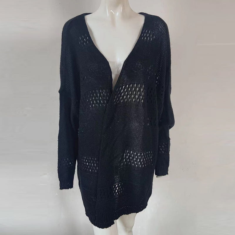 SM-K0081 Effen kleur V-hals uitgesneden gebreide vest trui jas SM-K0081 Effen kleur V-hals uitgesneden gebreide vest trui jas